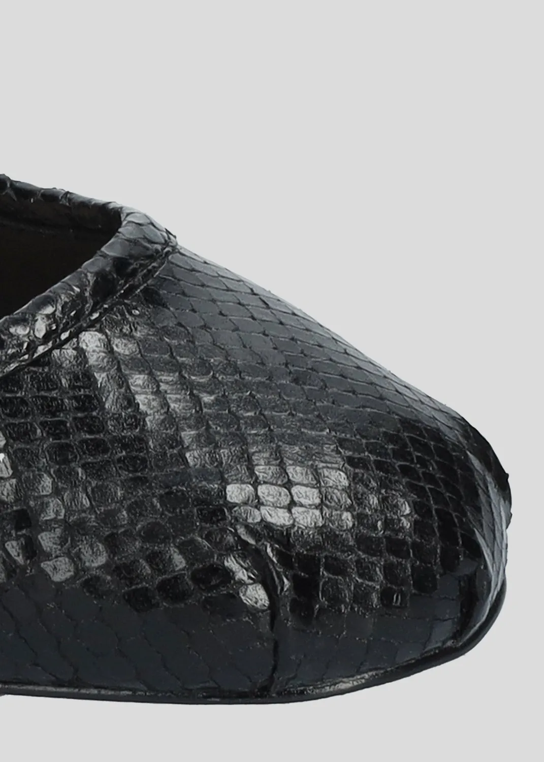 Lola Cruz Rima ballerines cuir noir