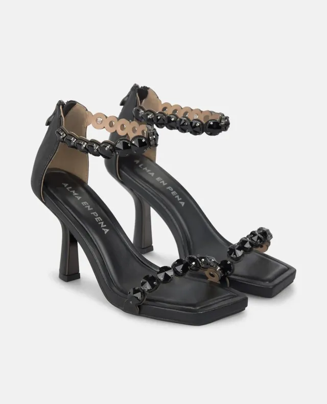 Alma en Pena V264008 sandales talon noir 9 cm