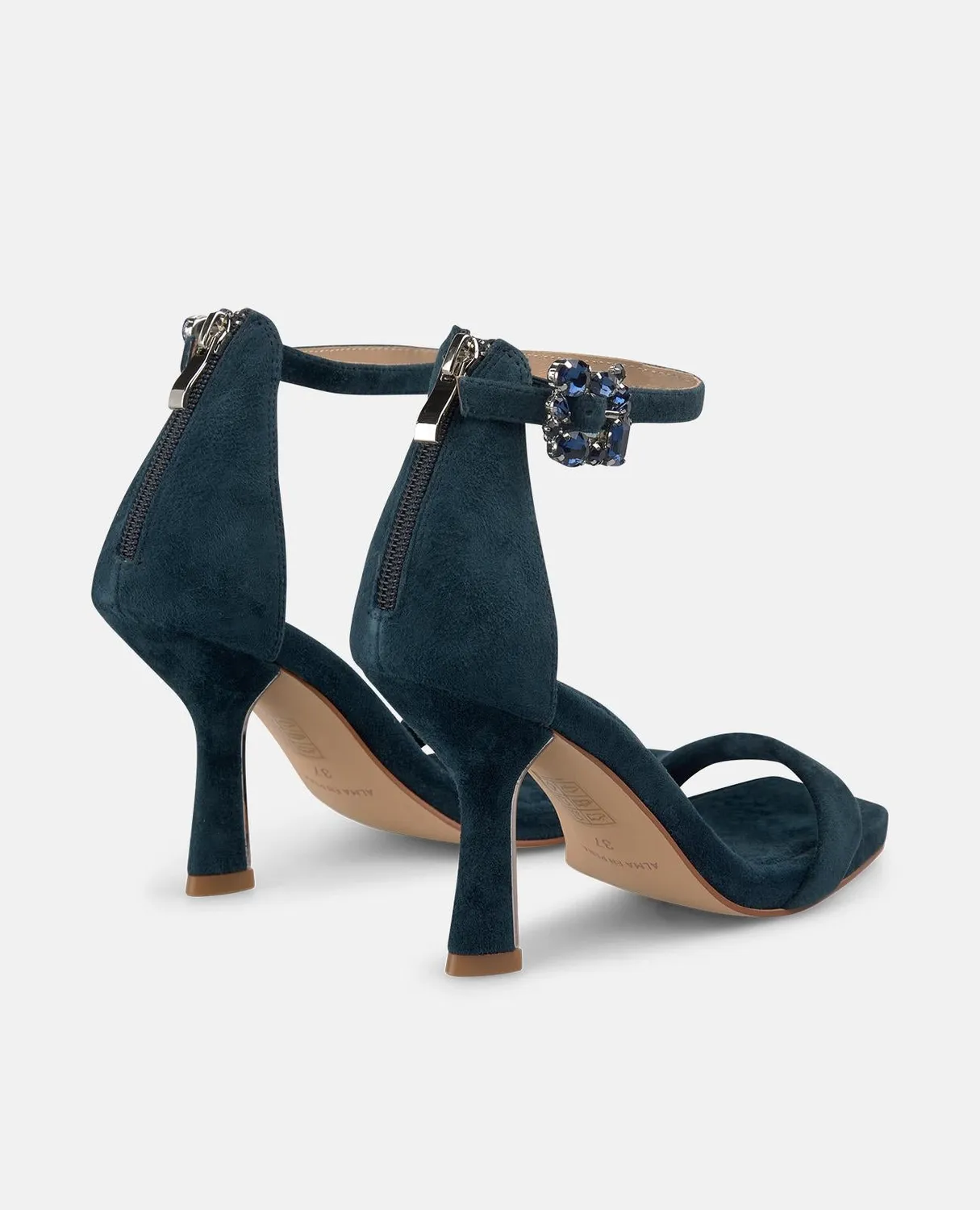 Alma en Pena V264016 sandale bleu marine talon 9 cm