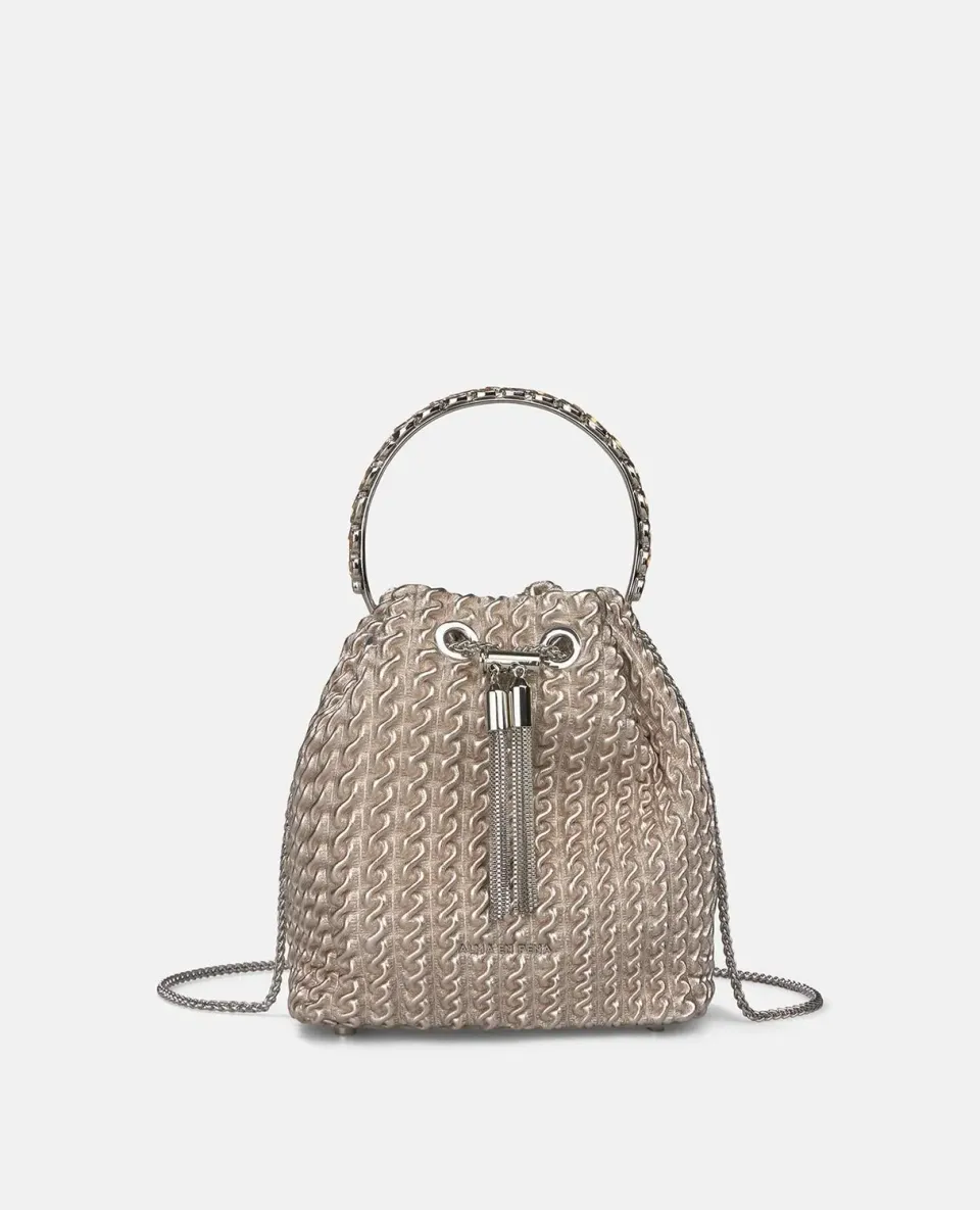 Alma en Pena Bombonera V26BG057 sac cuir bronze