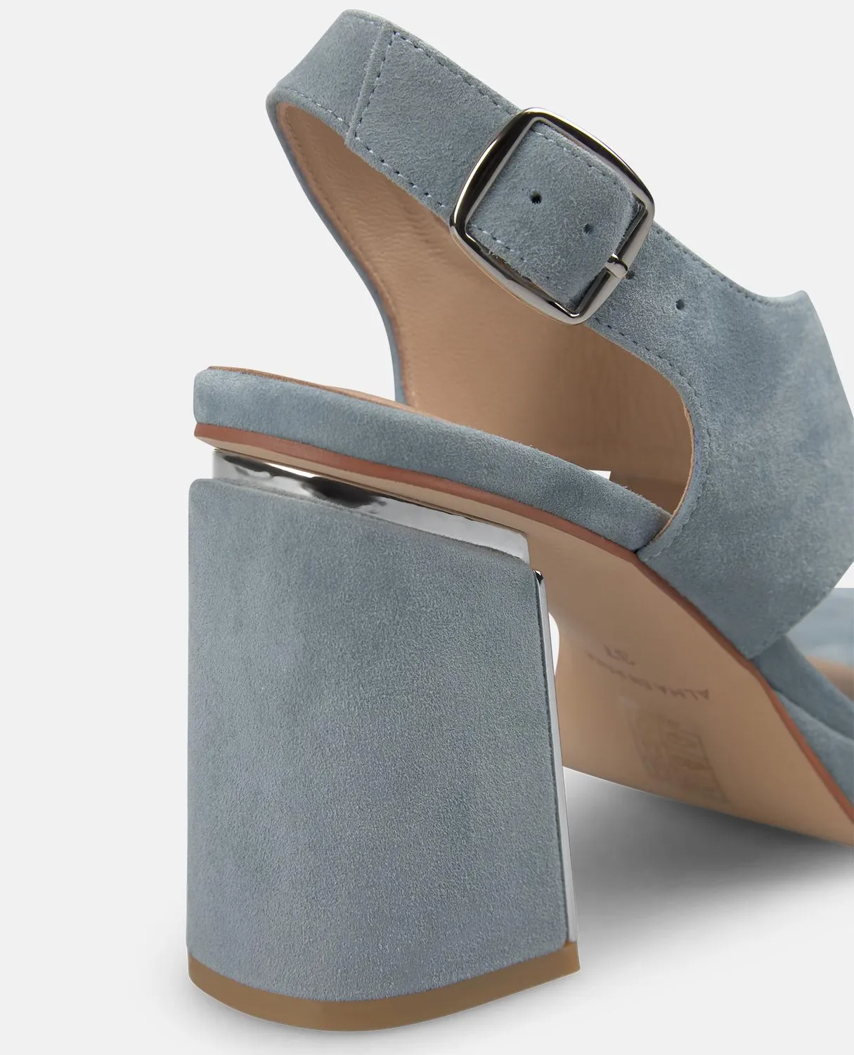 Alma en Pena V262654 sandales talon bleu jeans 8,5 cm