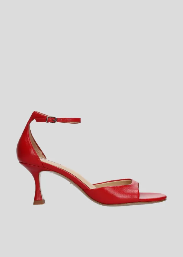 Lola Cruz Kumala 65 sandales à talon rouge 6,5 cm