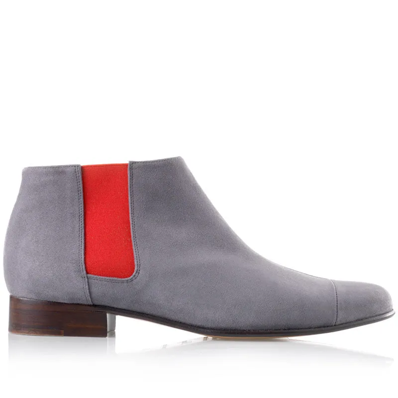 Bégum Paris Lucrèce bottines gris souris 36