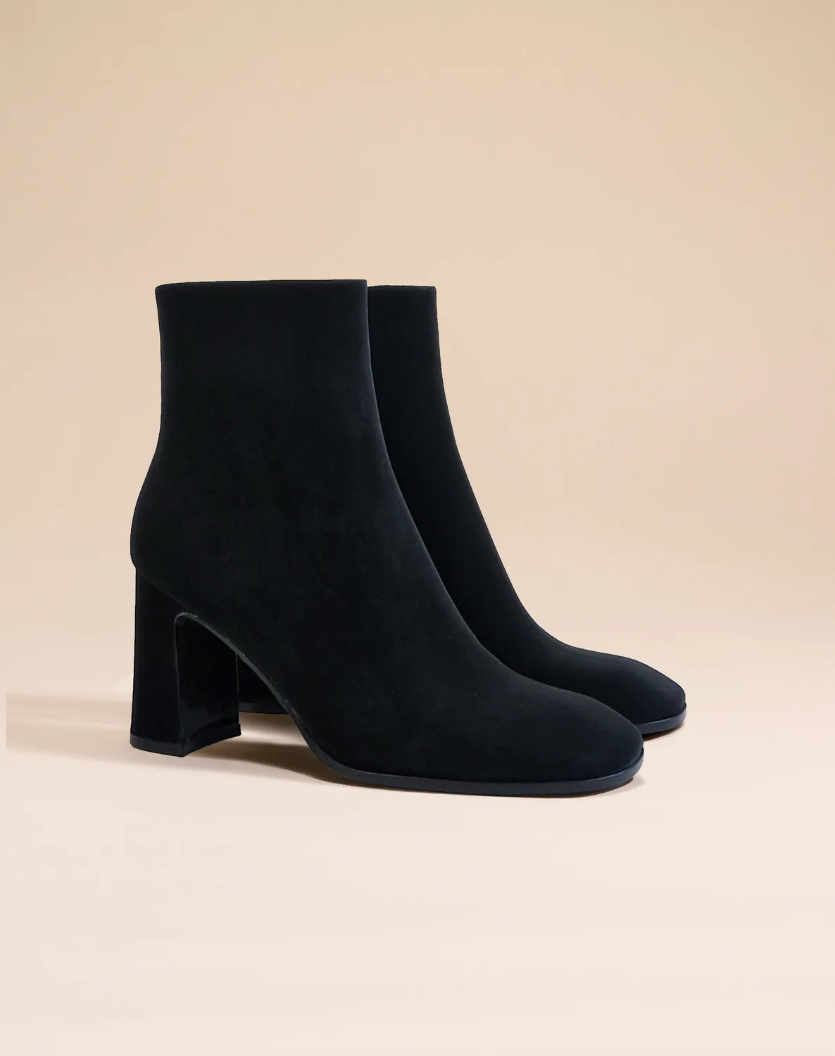 Mi/Mai Kruger High Black Mat bottines cuir mat