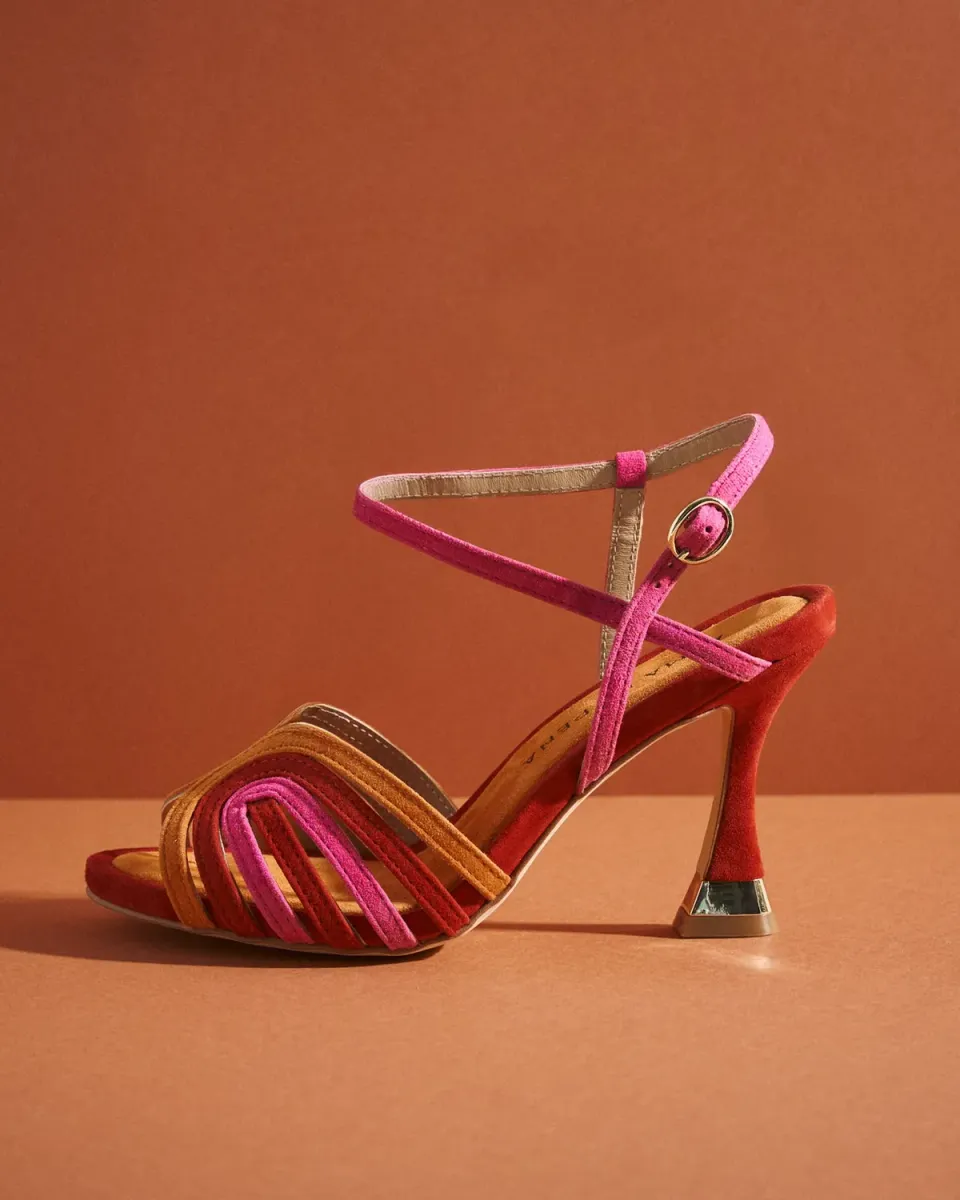 Alma en Pena V264101 sandale talon rouge 10,5 cm