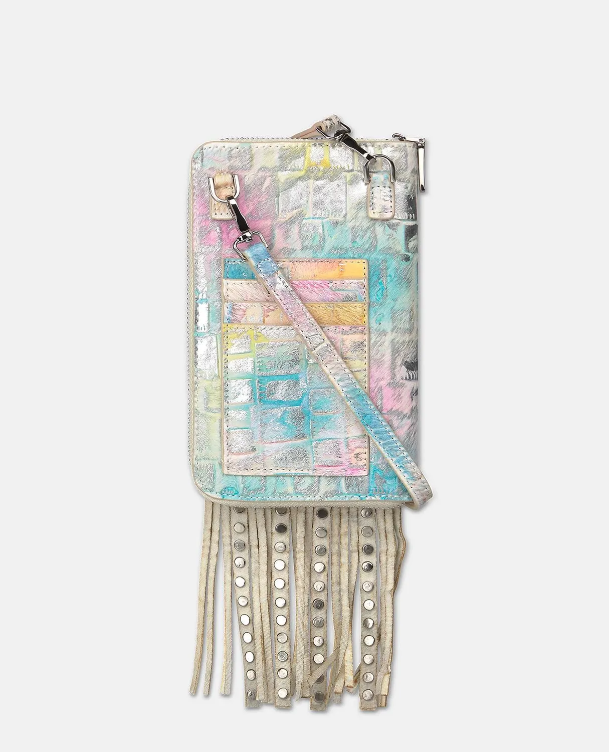 Alma en Pena V26WT016 sac portefeuille cuir clouté