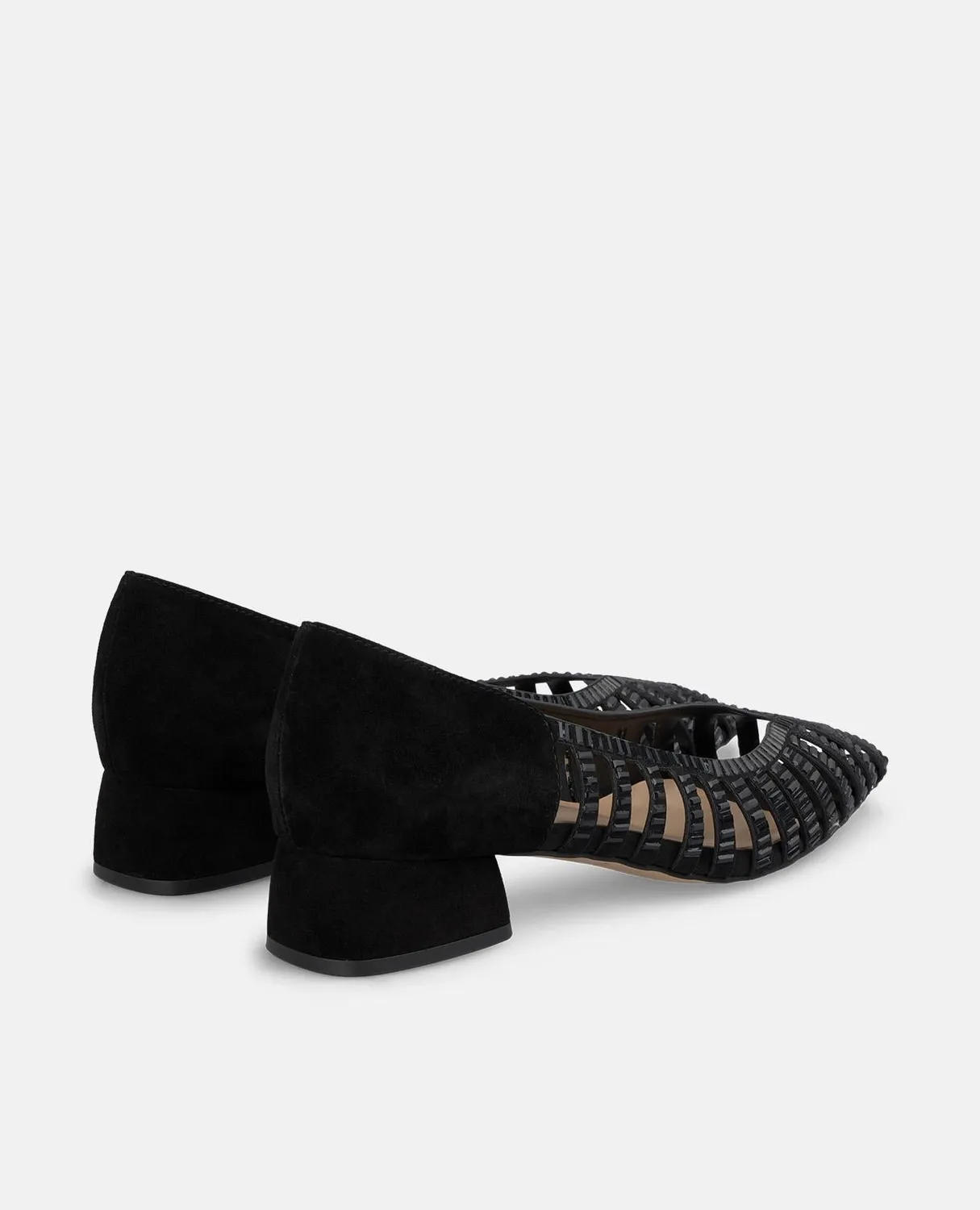 Alma en Pena I250255 ballerines noir strass talon 3 cm