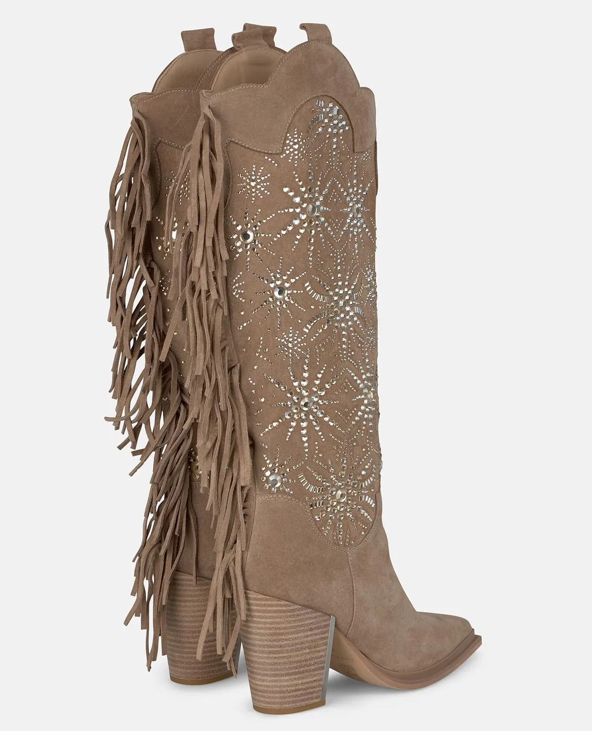 Alma en Pena I250701 bottes vison talon 9,5 cm
