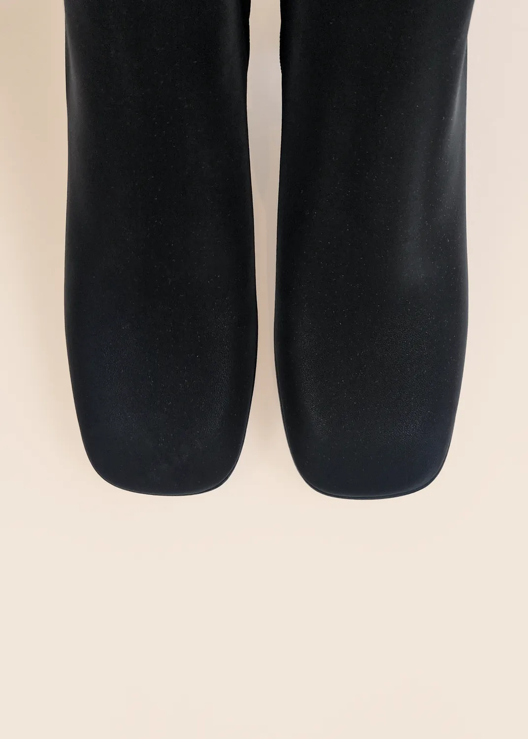 Mi/Mai Kruger Low Black Mat bottines cuir talon 5 cm