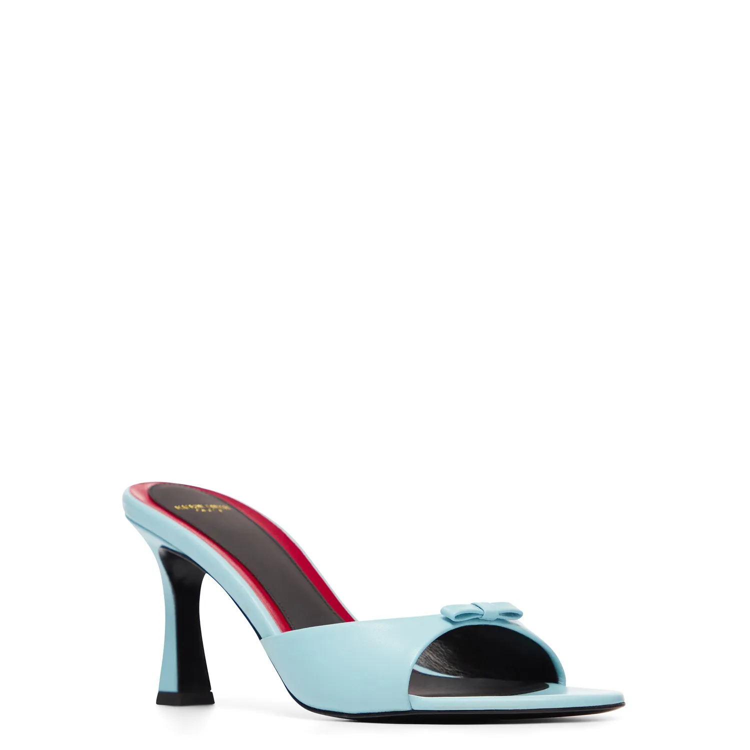 Maison Ernest Lydalia 75 mules cuir bleu pastel