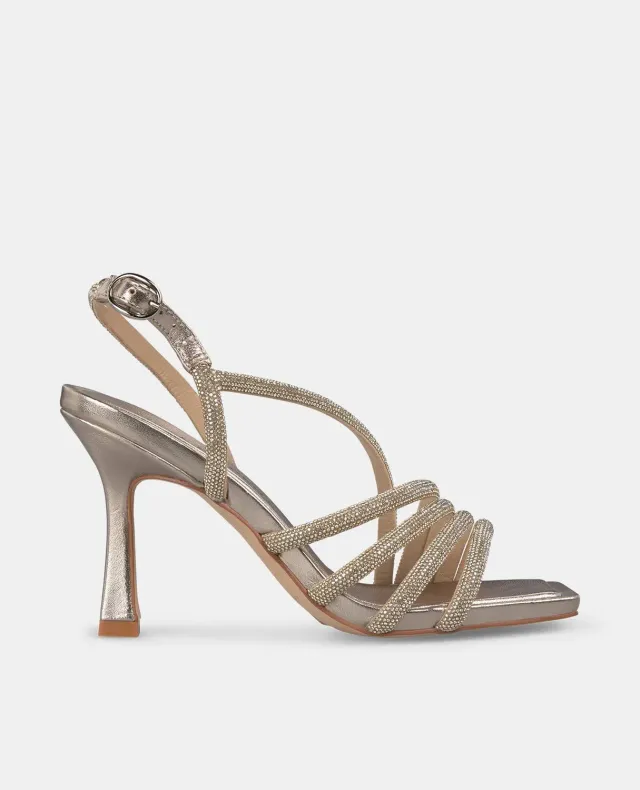 Alma en Pena V2508370 sandales talon bronze 9 cm