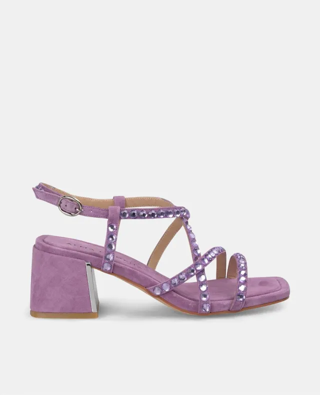 Alma en Pena V250965 sandales violettes talon 6 cm