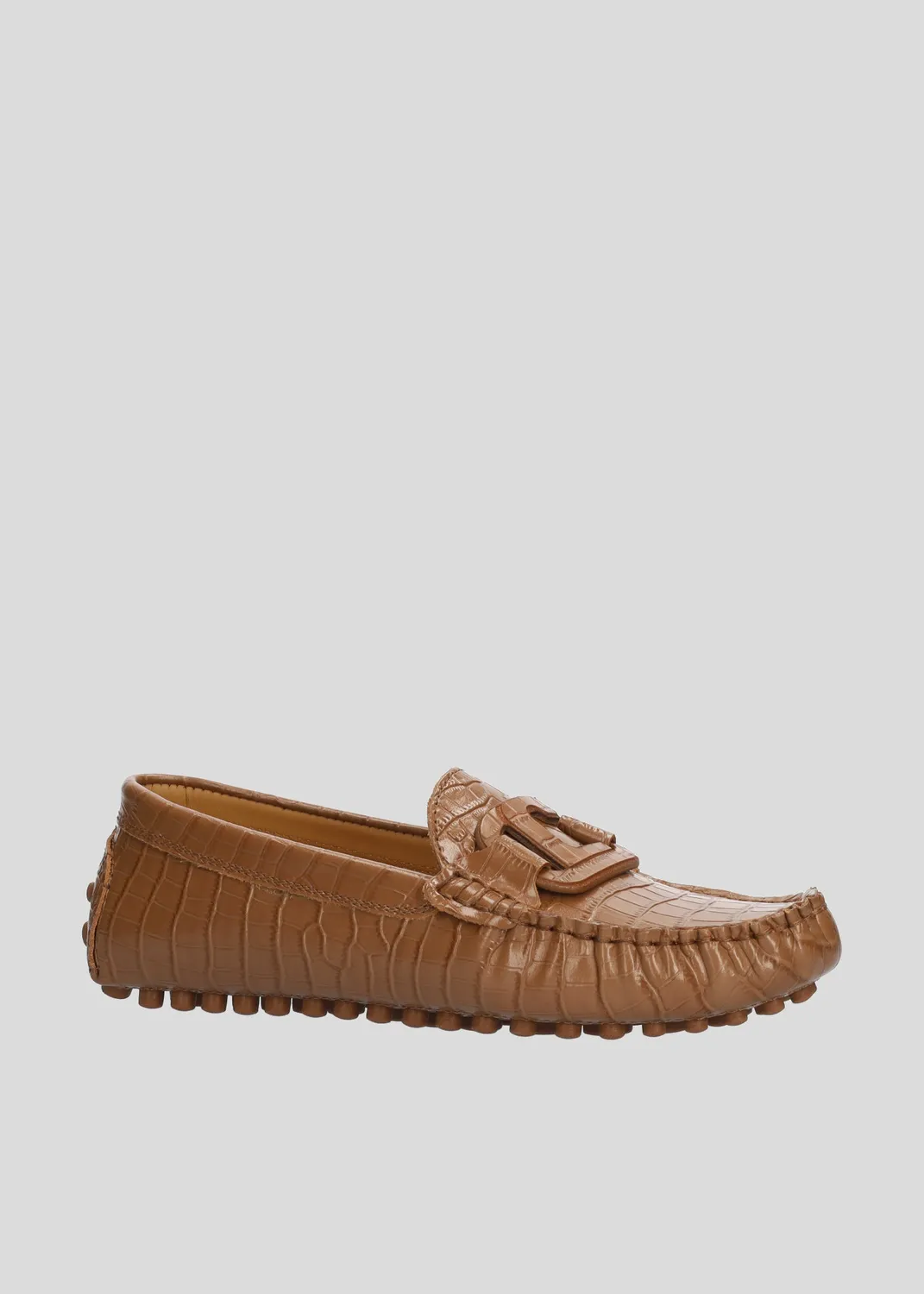 Lola Cruz Margarida Loafers mocassins cuir camel