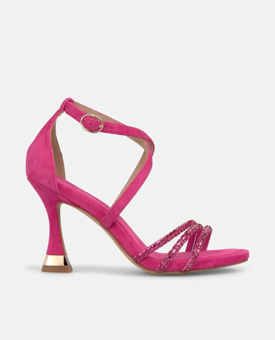 Alma en Pena V264102 sandales talon fuchsia 10,5 cm