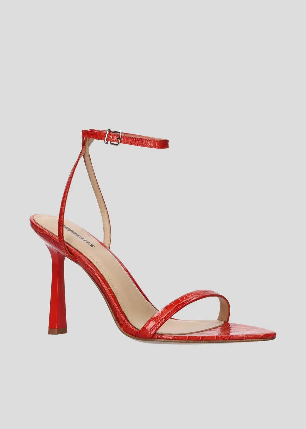 Lola Cruz Summer Heel Sandals 95 sandales rouge 9,5 cm