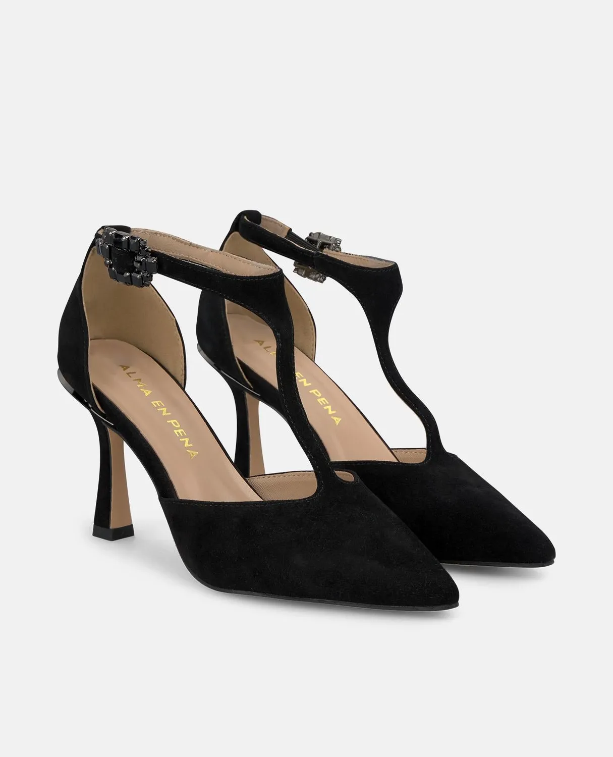 Alma en Pena I250405 escarpins noirs talon 9 cm