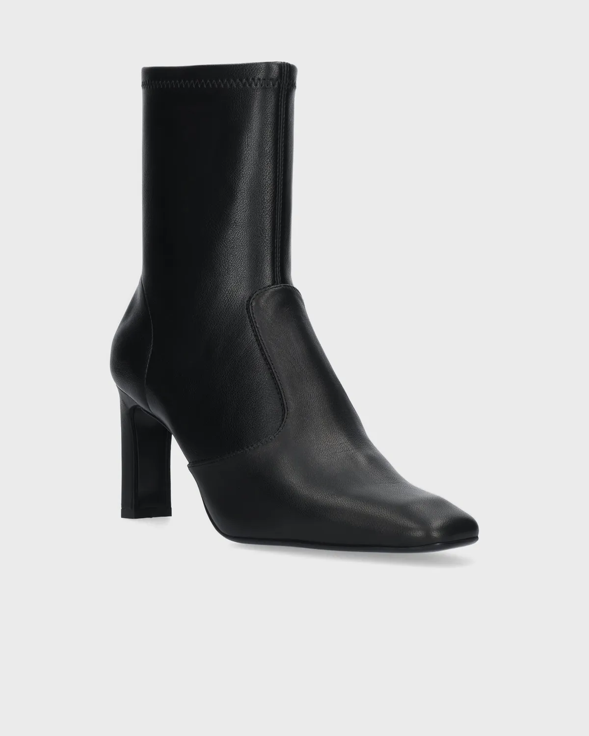 Lola Cruz Hanna 80 bottines noires talon 8 cm