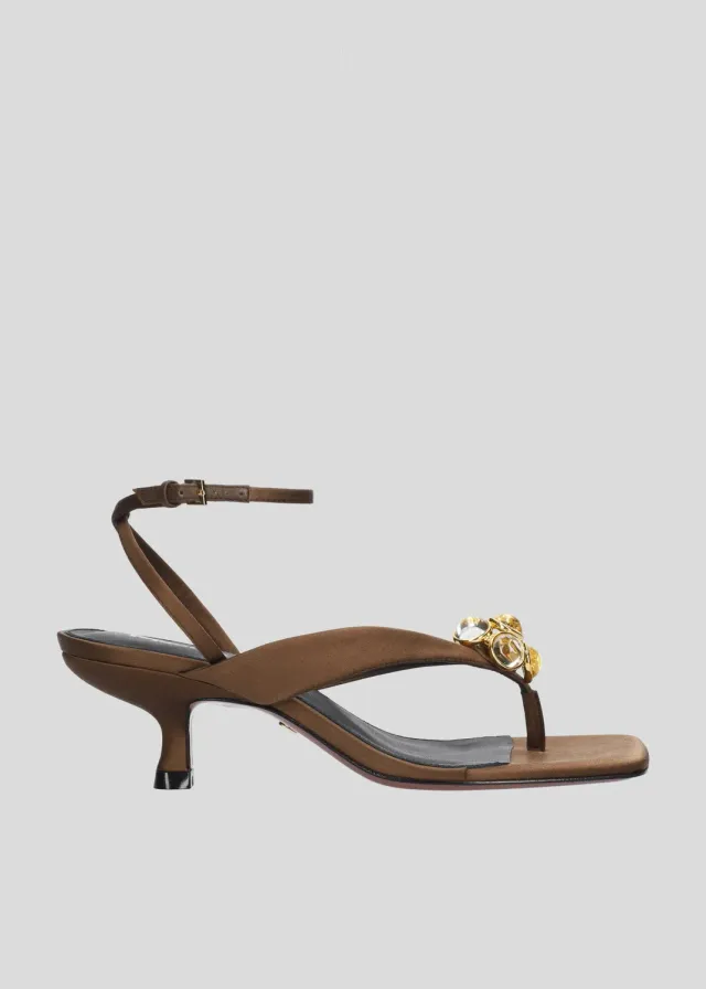 Lola Cruz Gloria Sandal 55 sandales marron