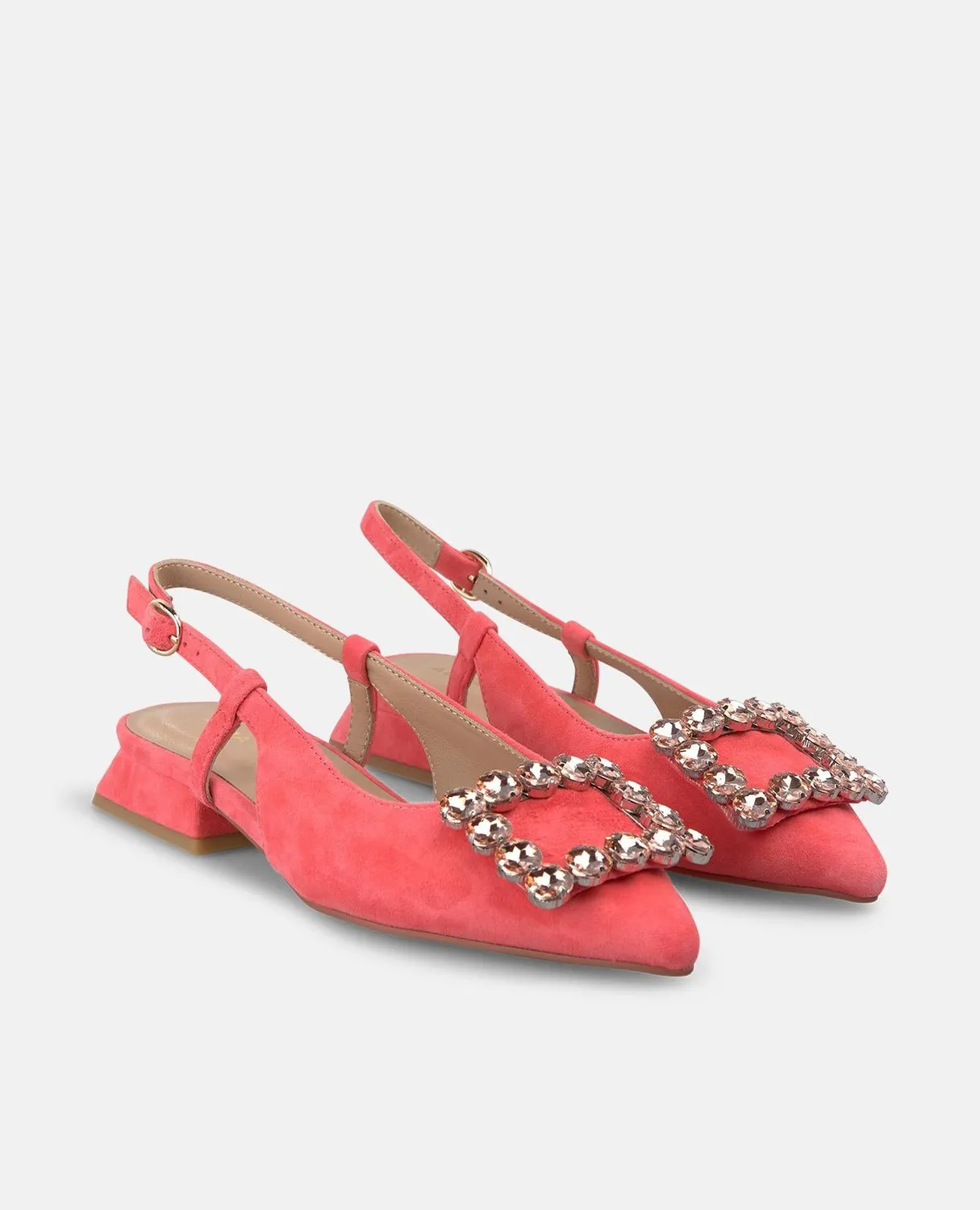 Alma en Pena V261004 escarpin corail bout pointu 2 cm