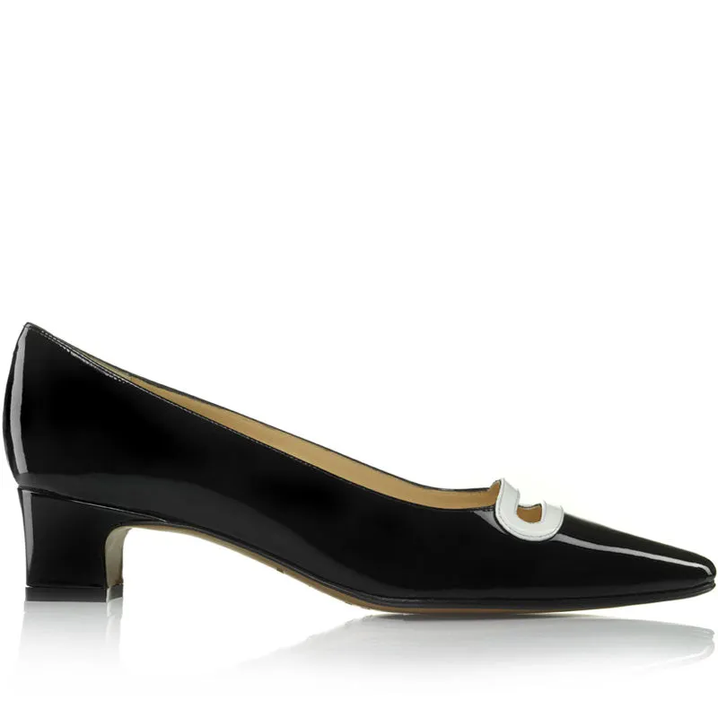 Bégum Paris Vénus escarpin verni talon 4 cm