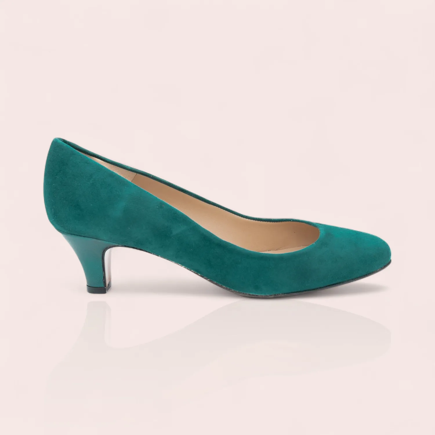 Karine Arabian DIANE escarpins cuir rouge talon 47 mm
