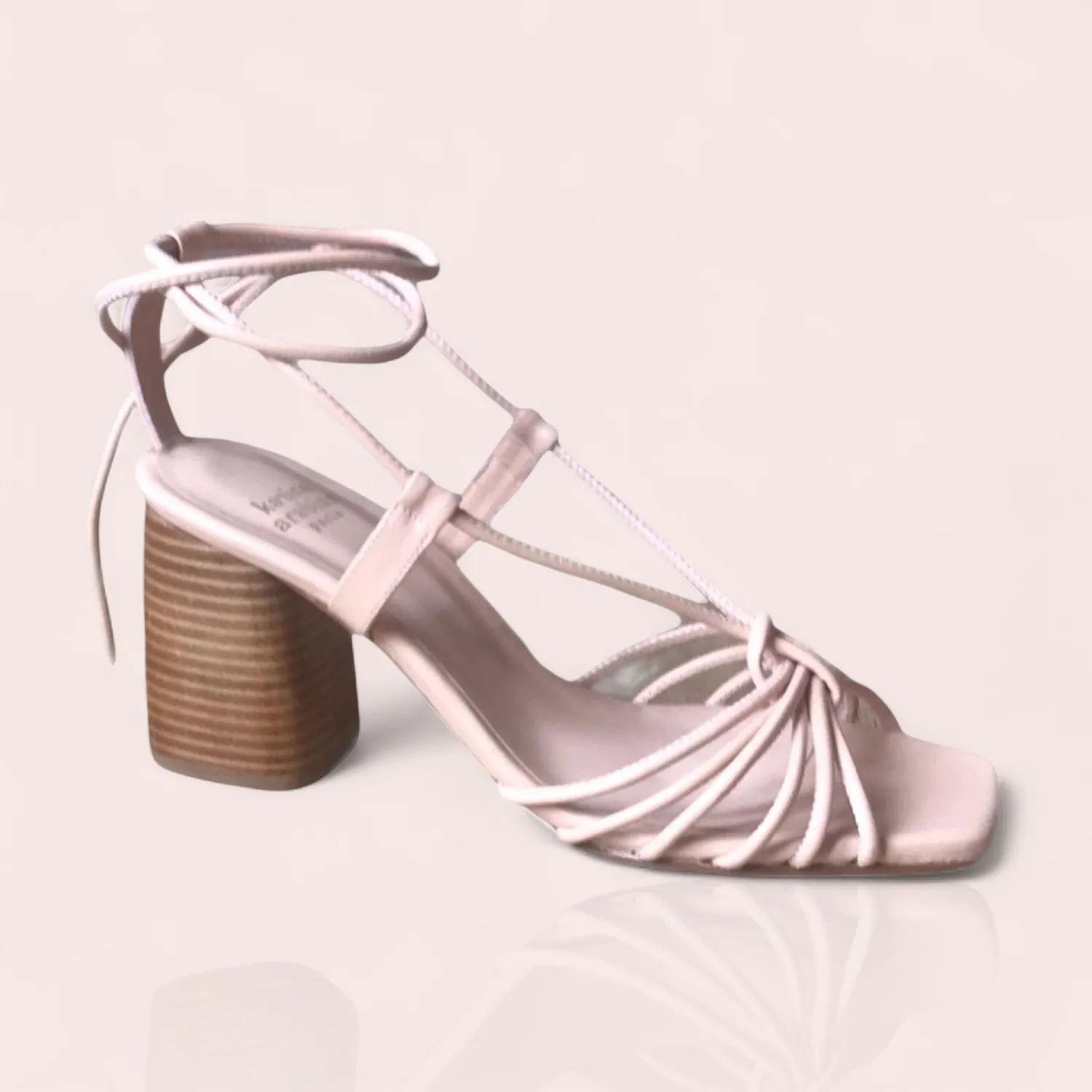 Karine Arabian Salina sandales cuir talon stable 80 mm