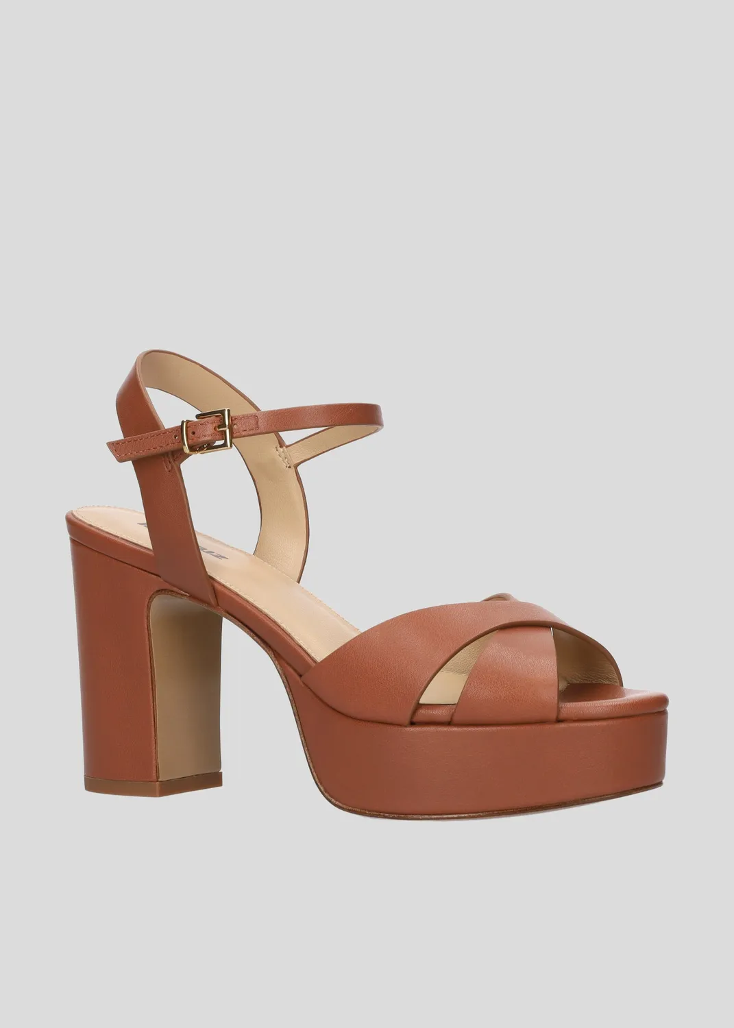 Lola Cruz Aria Platform 95 compensées terracotta talon 9,5cm