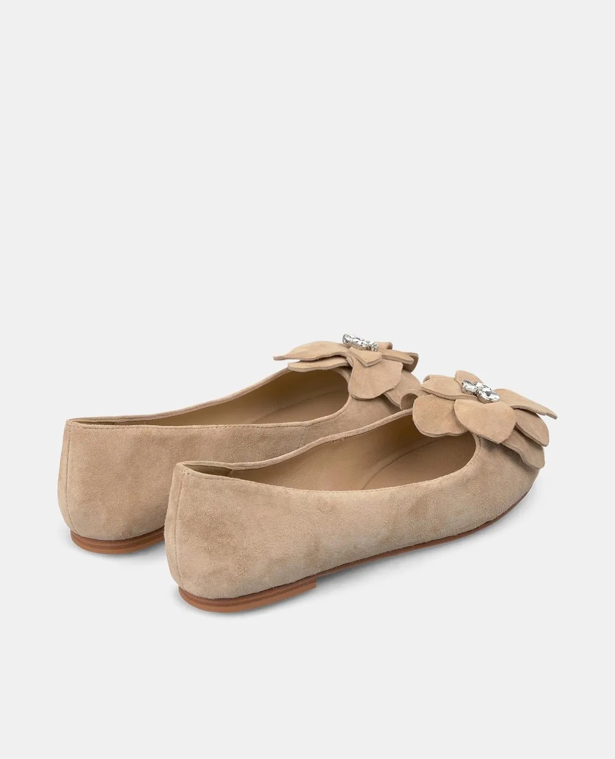 Alma en Pena Flor V250541 ballerines cuir sable