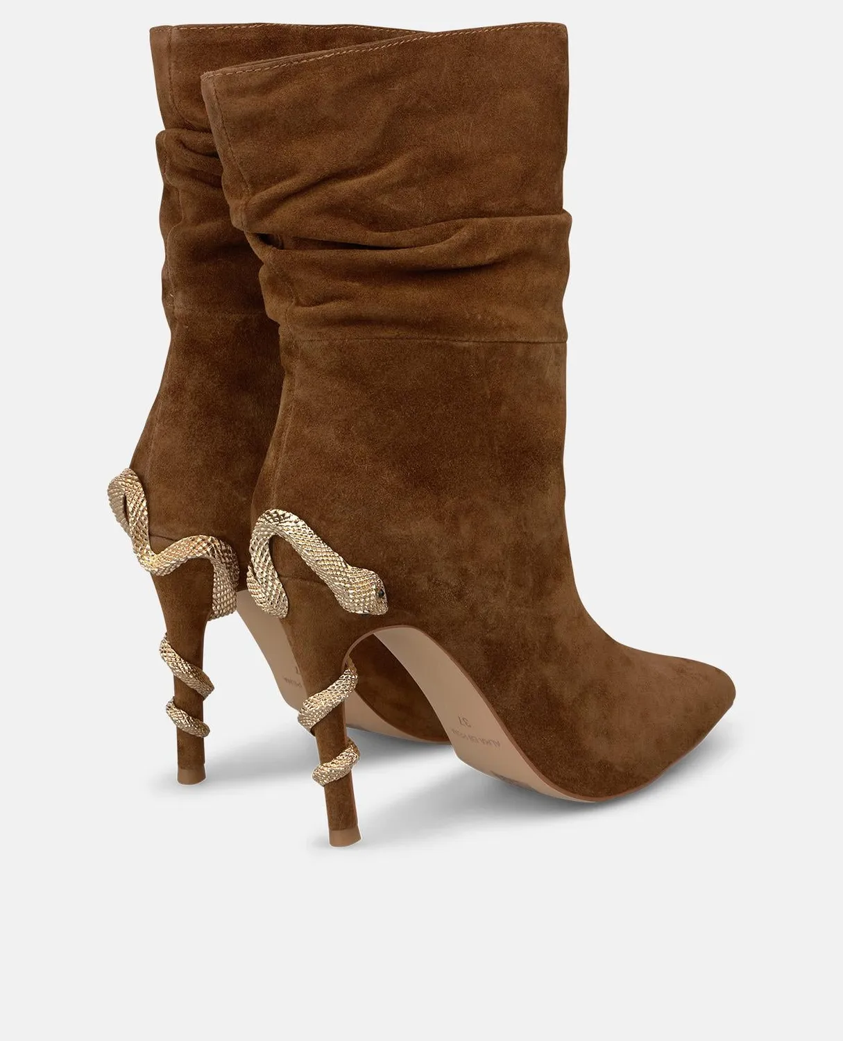 Alma en Pena I260411C bottines talon camel daim 10 cm
