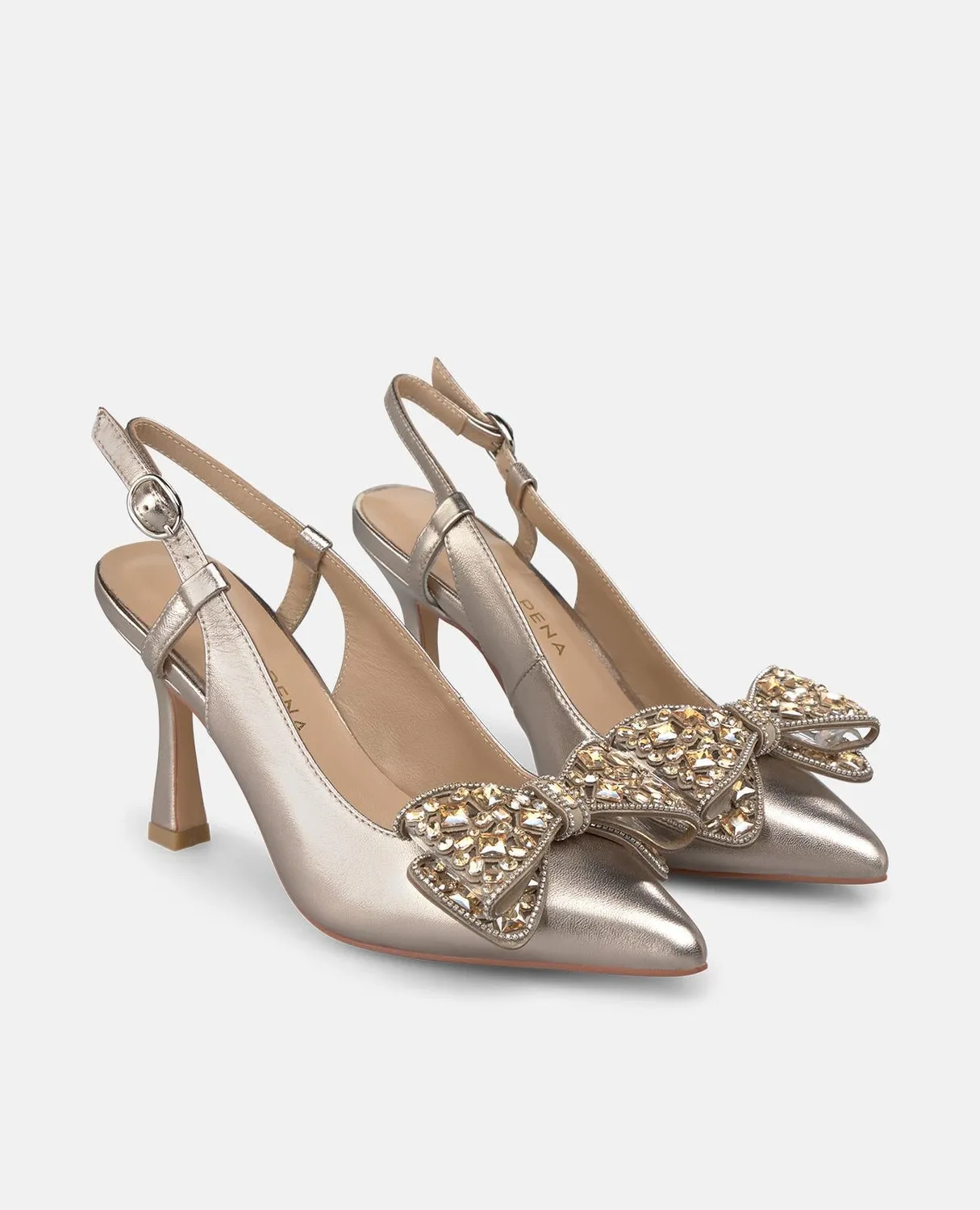 Alma en Pena V250624 escarpins bronze talon aiguille 9 cm