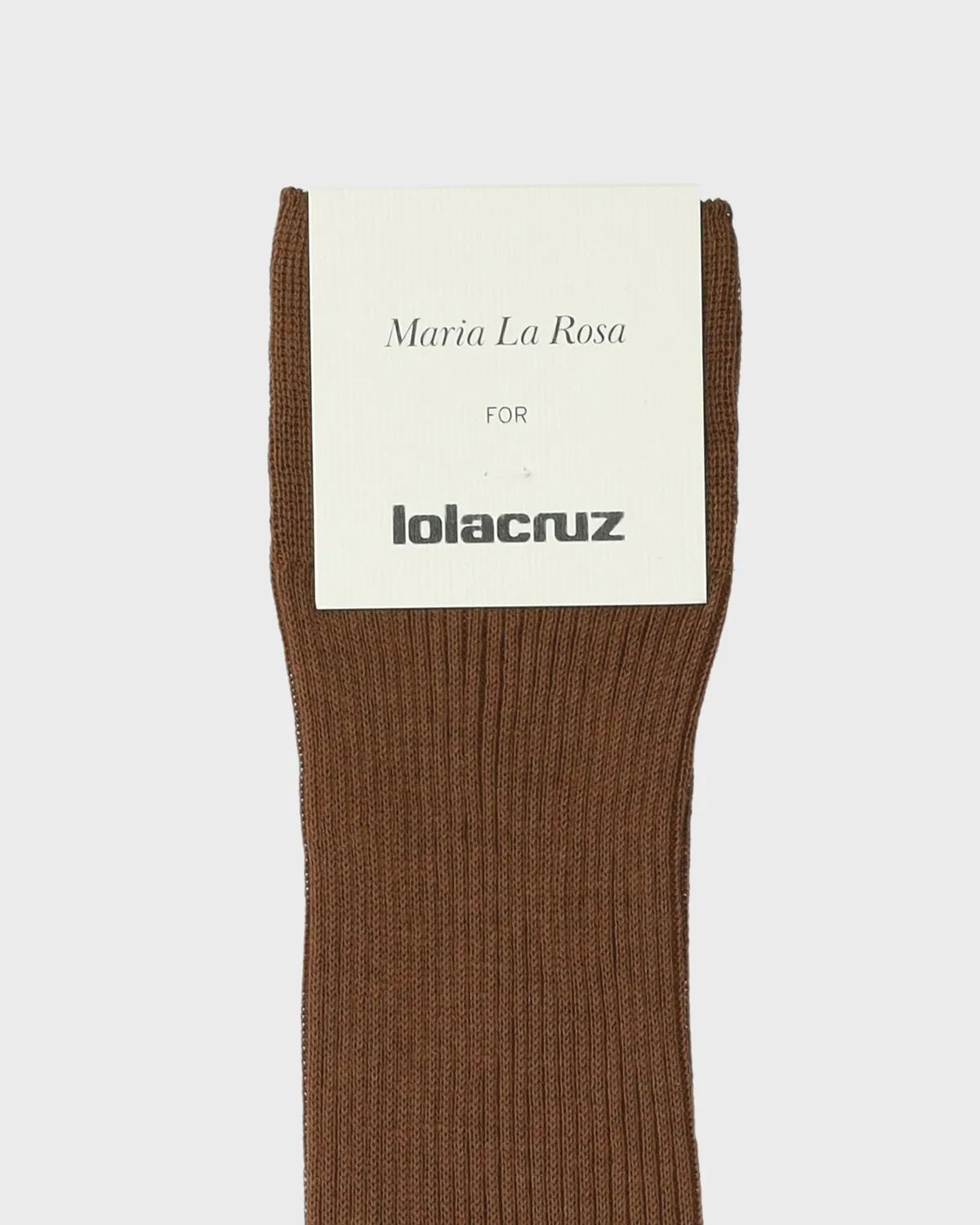 Lola Cruz Organic chaussettes longues coton bio