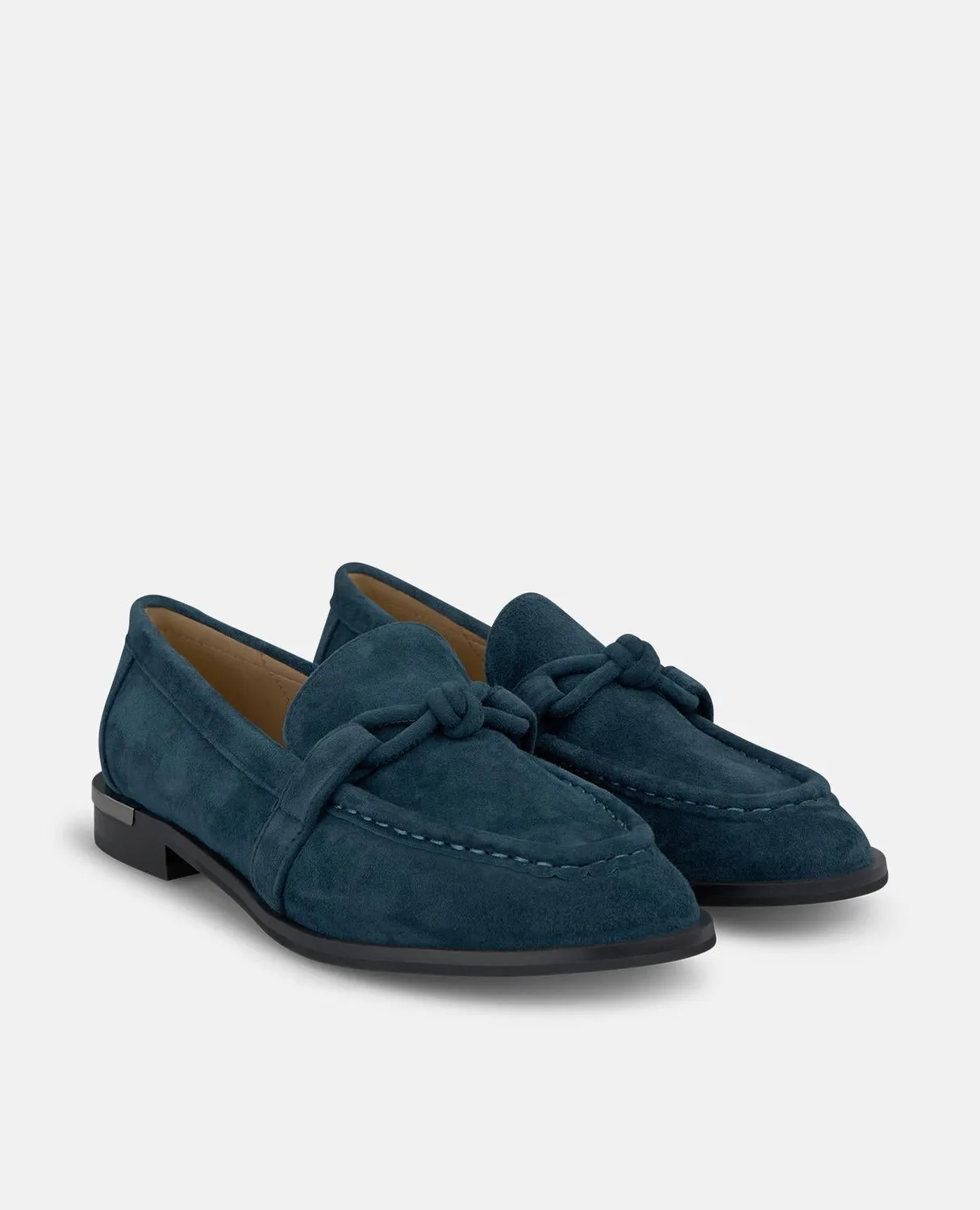 Alma en Pena I250204 mocassins bleu marine cuir 2,5 cm