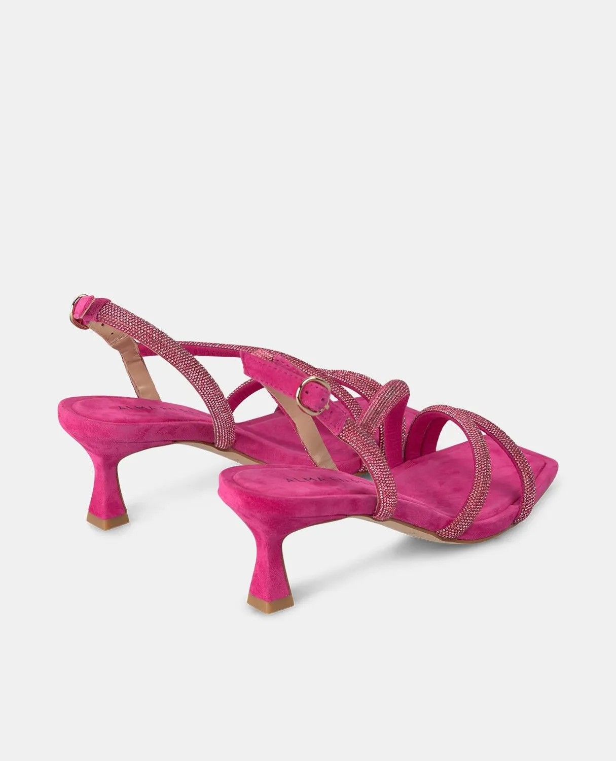 Alma en Pena V250860 sandales talon 6 cm fuchsia strass