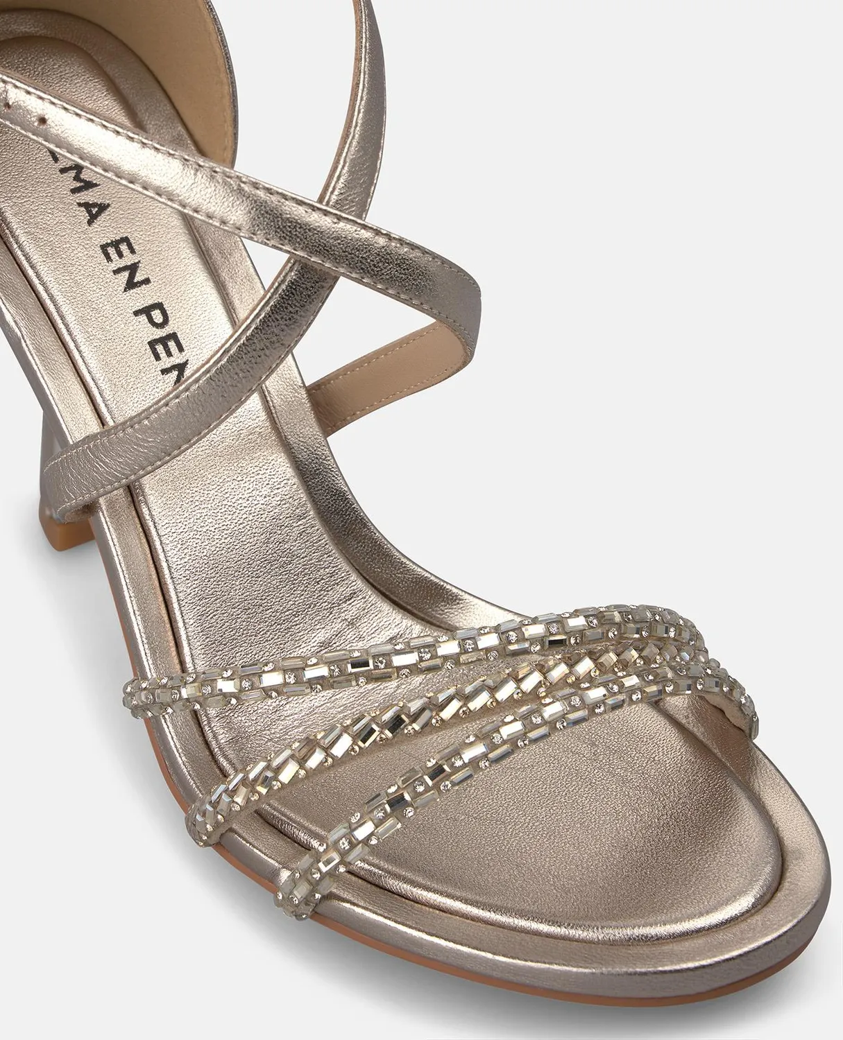 Alma en Pena I260306 sandales bronze talon 8 cm