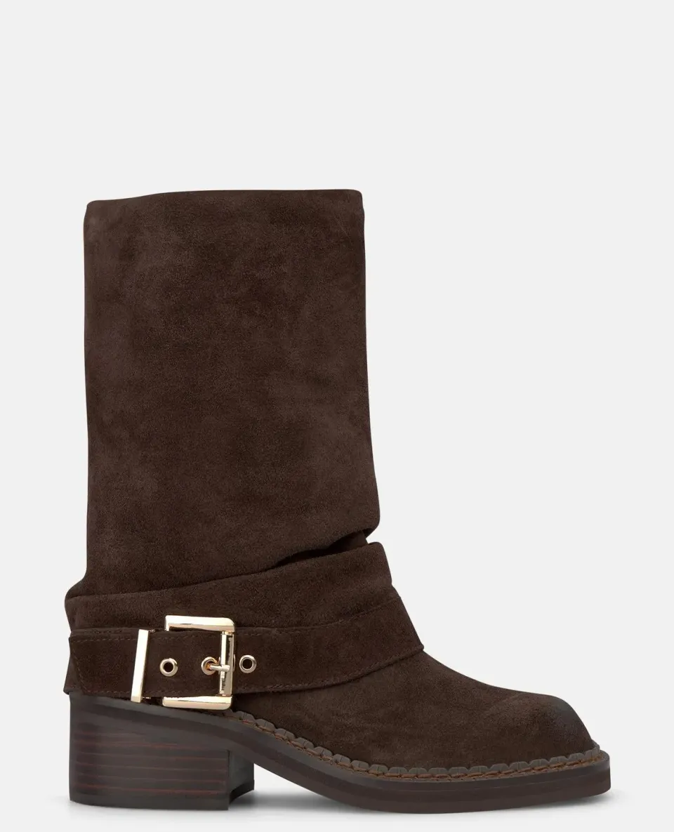 Alma en Pena I260802 bottes marron ante boucle