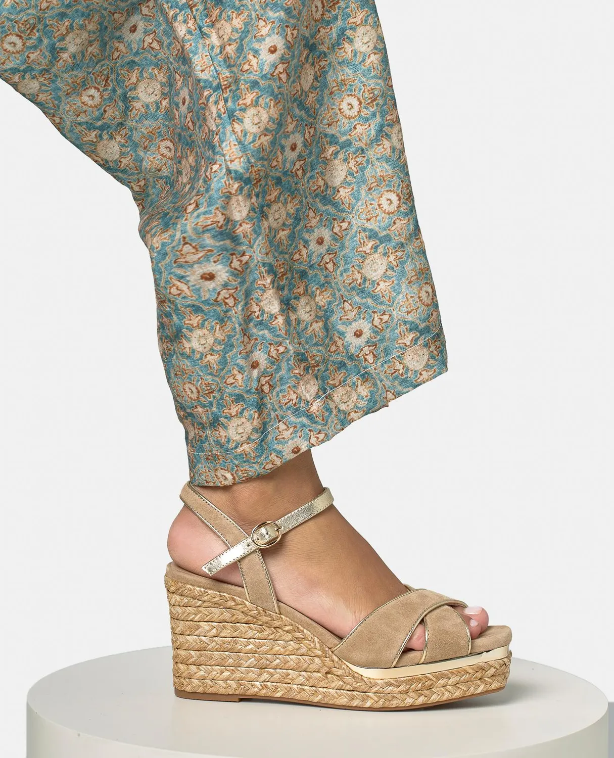 Alma en Pena V266001 espadrilles compensées beiges 9,5 cm