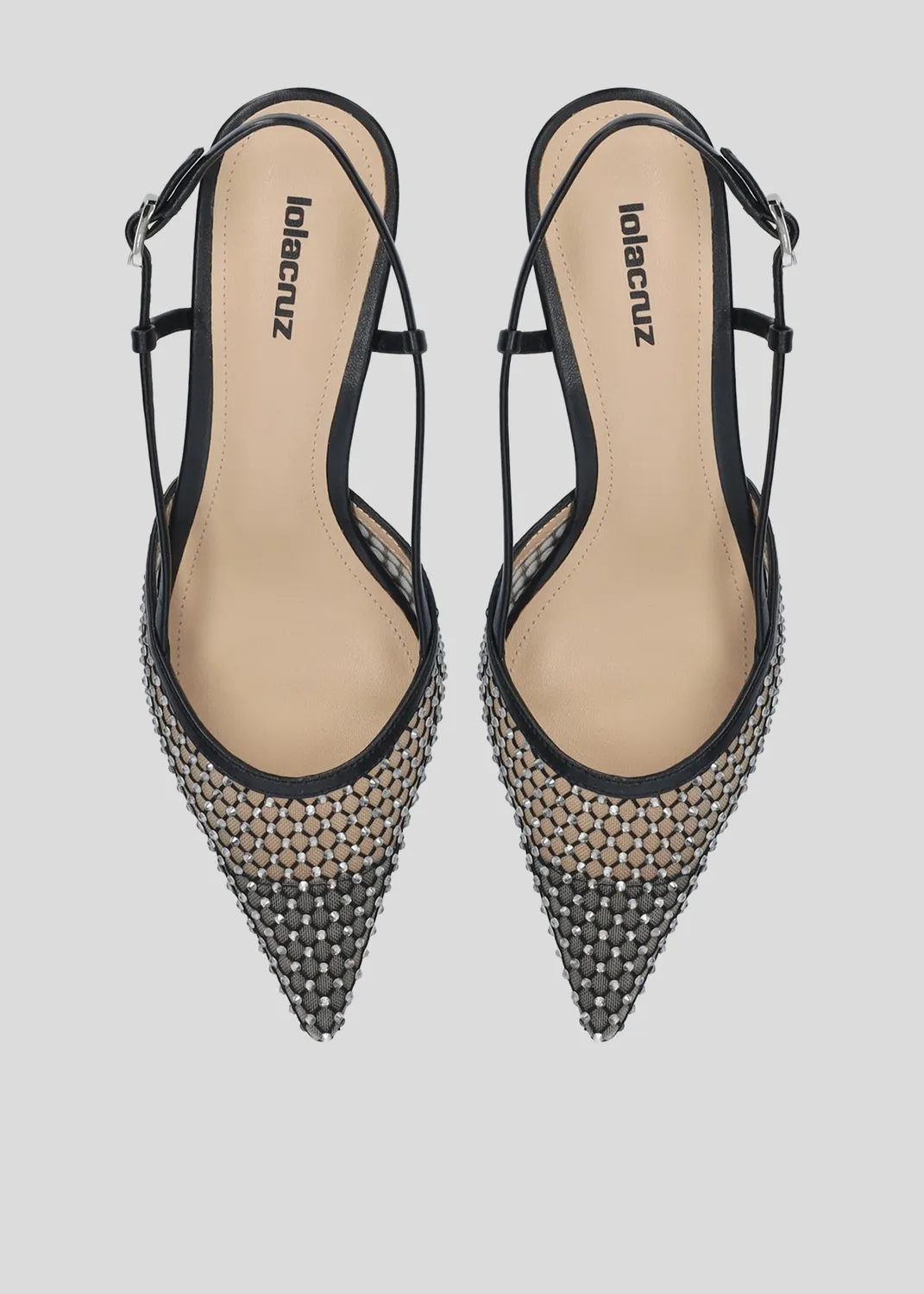 Lola Cruz Carmen 55 escarpins noir talon 55 mm