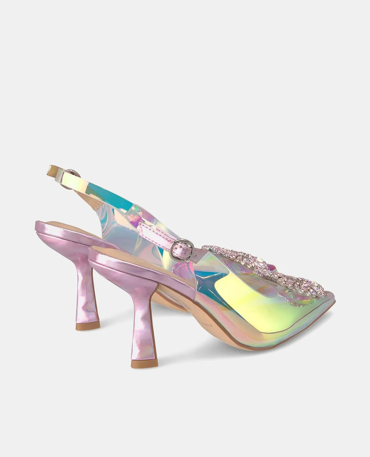 Alma en Pena V240269 escarpins rose transparent 9 cm