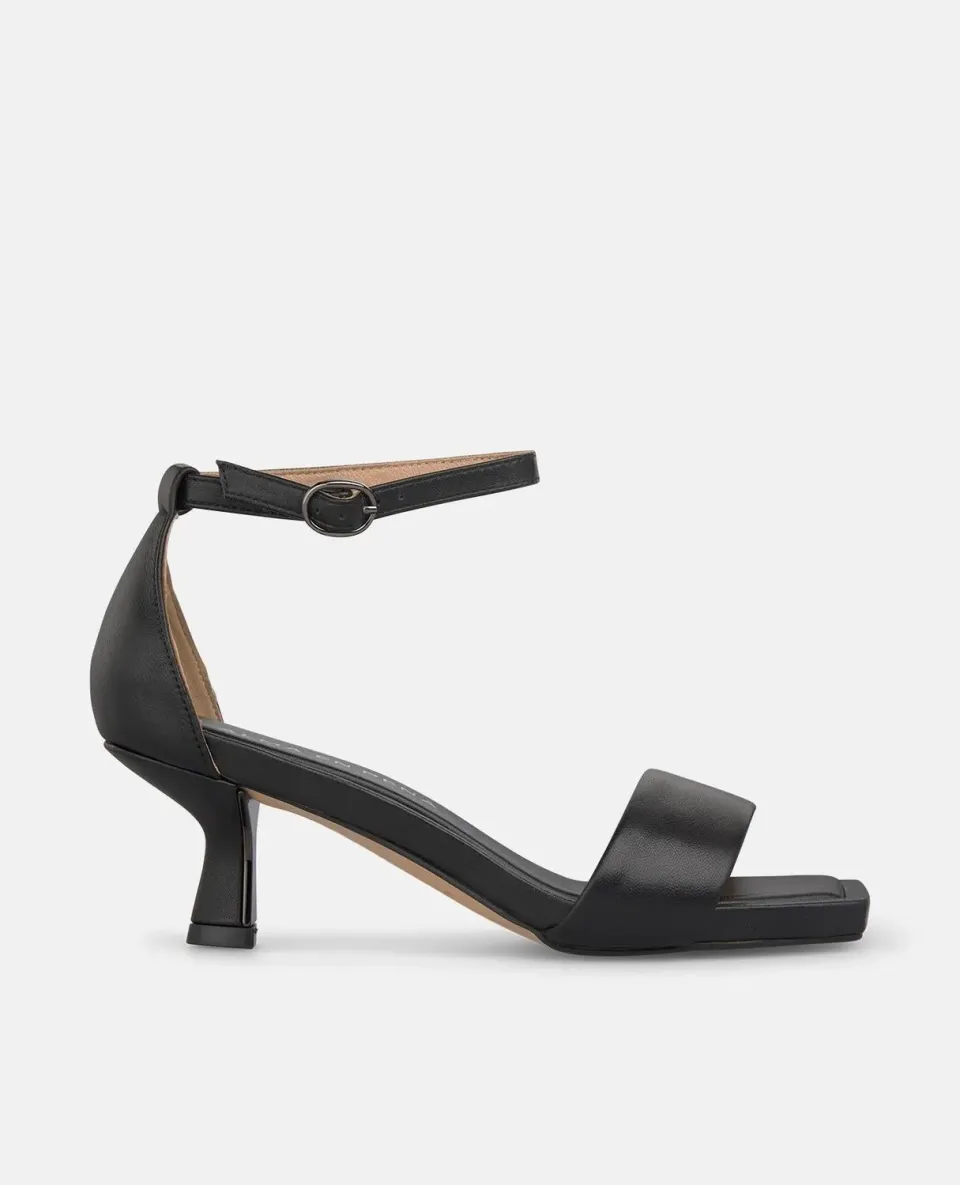 Alma en Pena V265005 sandales cuir noir talon 5,5 cm