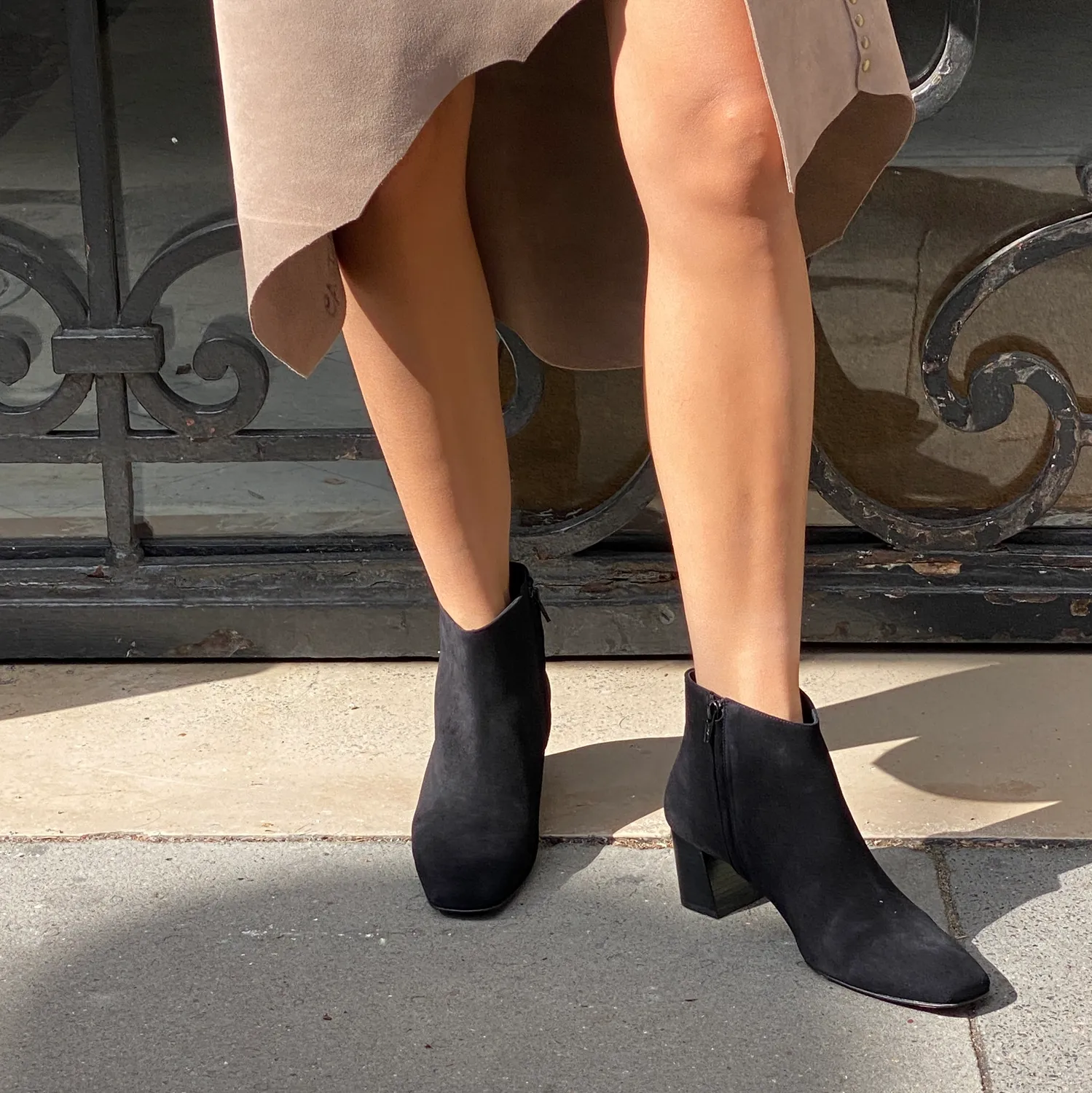 Karine Arabian TAMPA bottines noir talon 55 mm