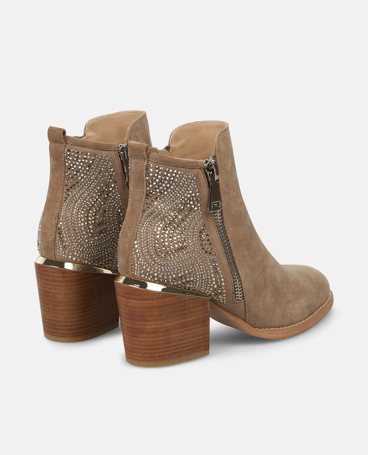 Alma en Pena I2552401 bottines vison talon 7,5 cm