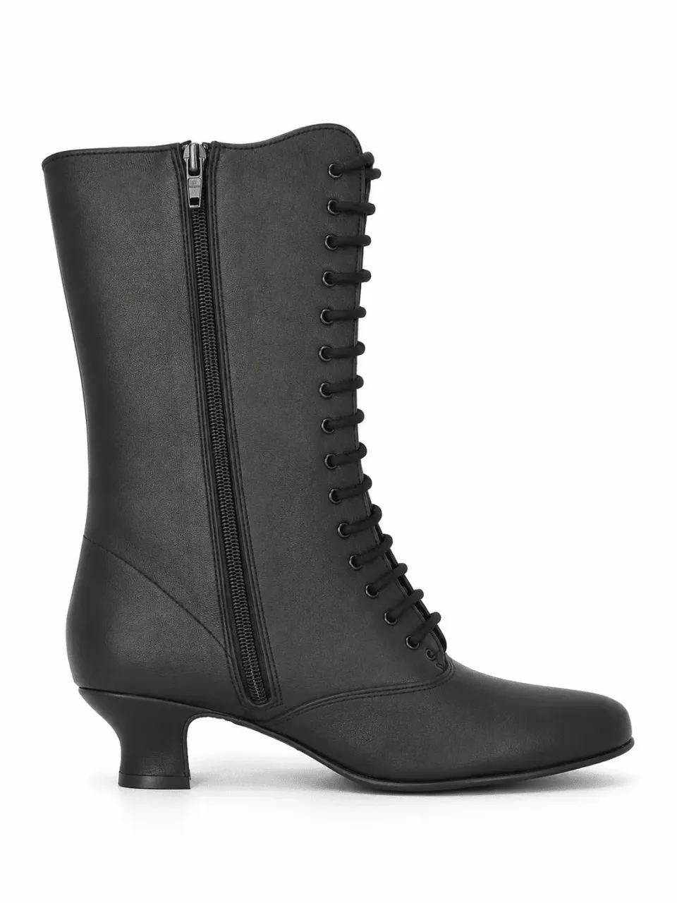 Magic Feet Ursule bottine cabaret mi-mollet zip