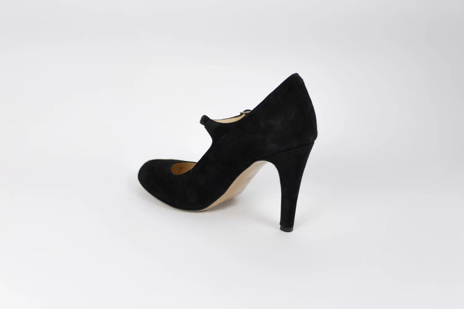 Matteo Pitti Cristin escarpins daim noir talon 90