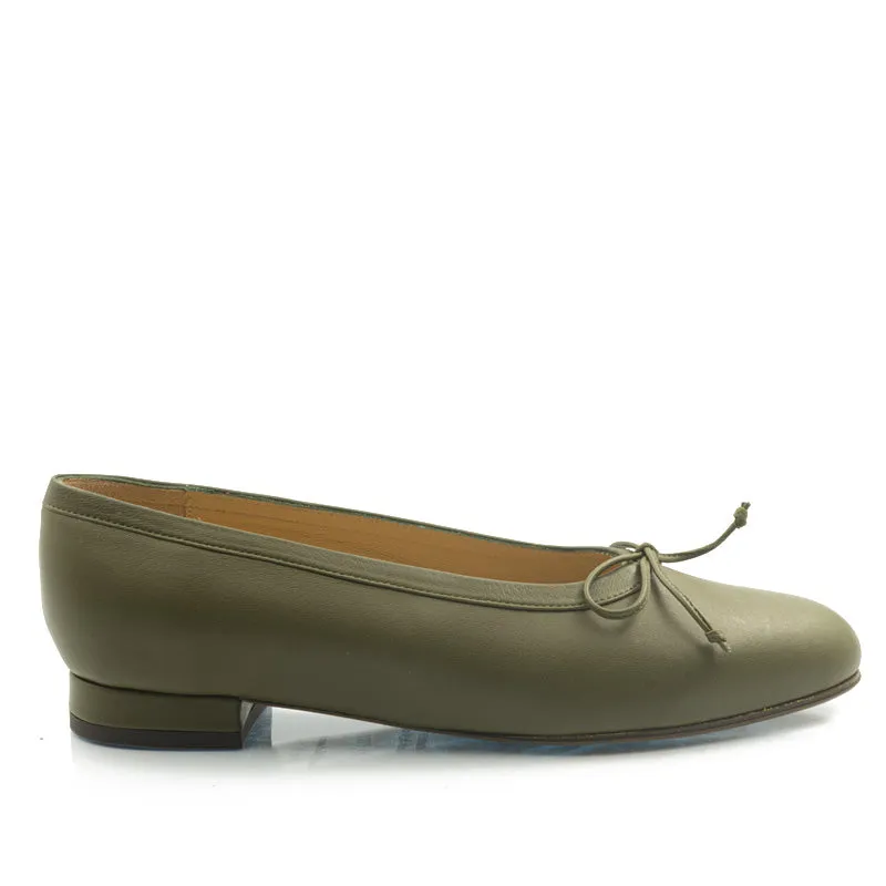 Bégum Paris Kelly ballerines cuir agneau talon 1,5 cm