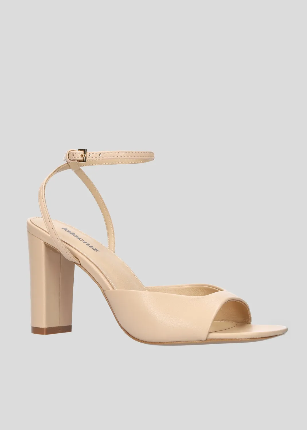 Lola Cruz Delila 85 sandales à talons beige talon 8,5 cm