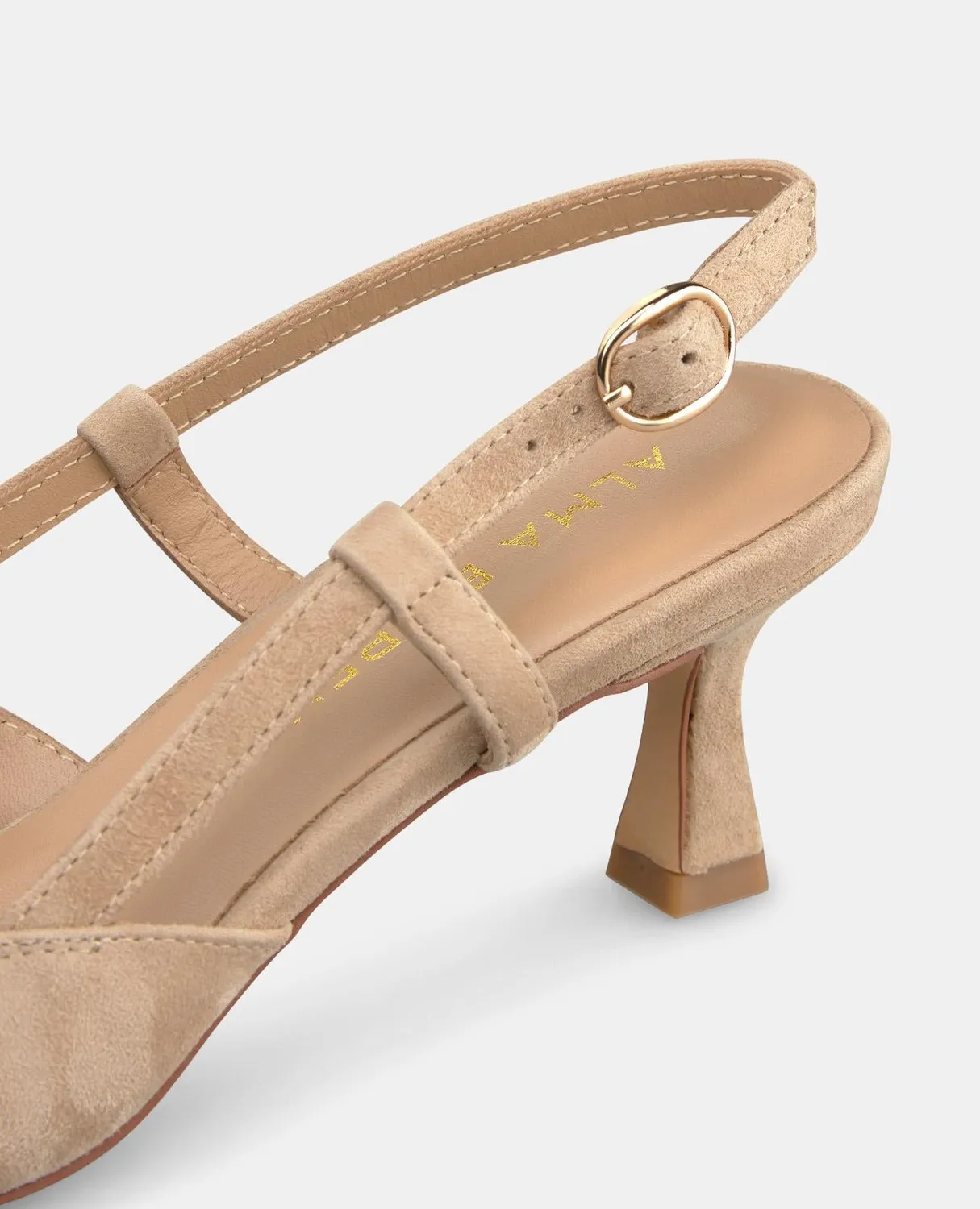 Alma en Pena V250658 escarpins slingback 6 cm beige cuir