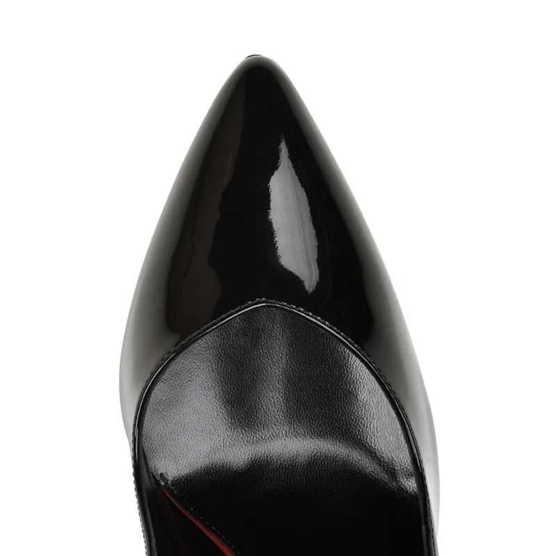 Maison Ernest Go 120 escarpin noir vernis talon 12 cm