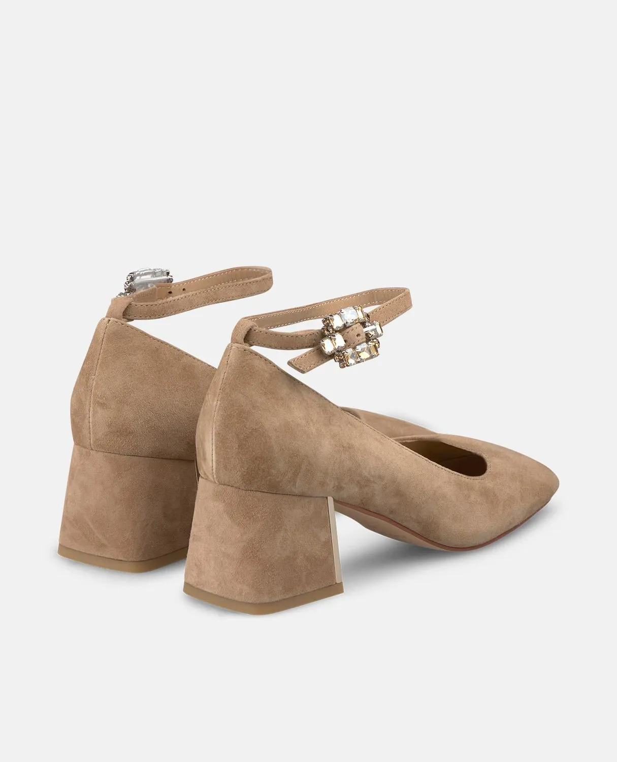 Alma en Pena I250320 escarpin camel talon 6 cm