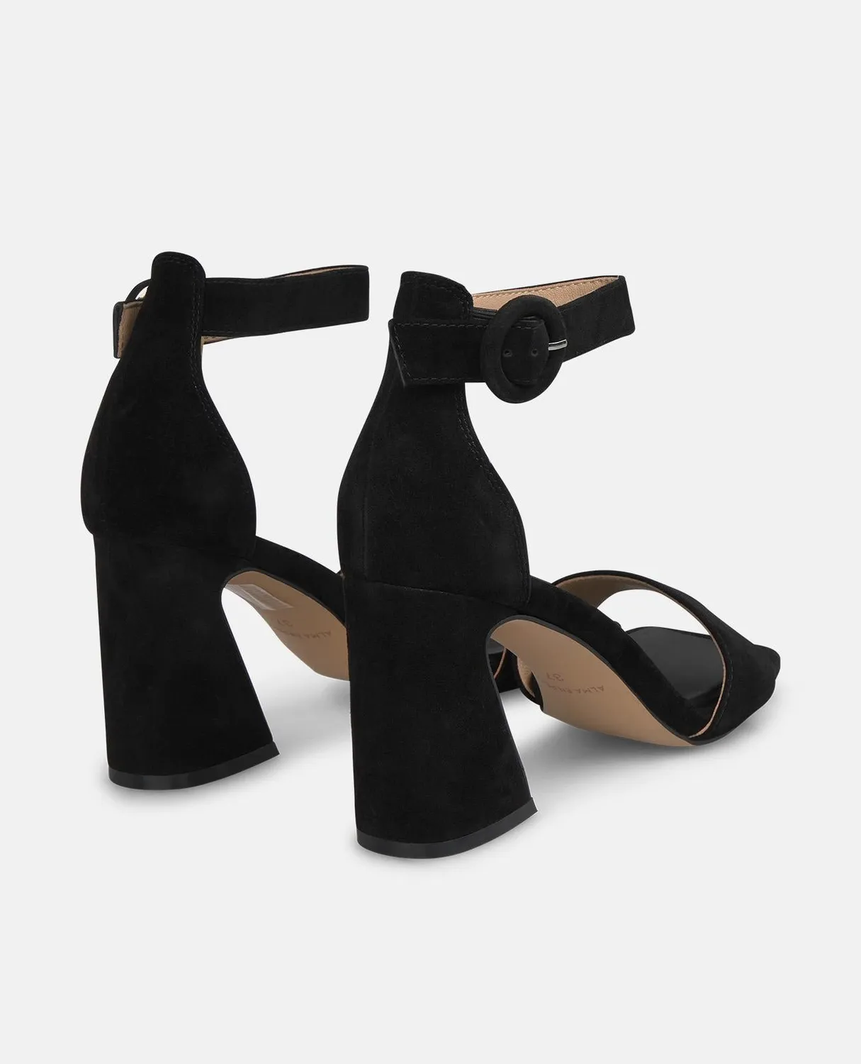Alma en Pena I250096 sandales noir cuir talon 8,3 cm