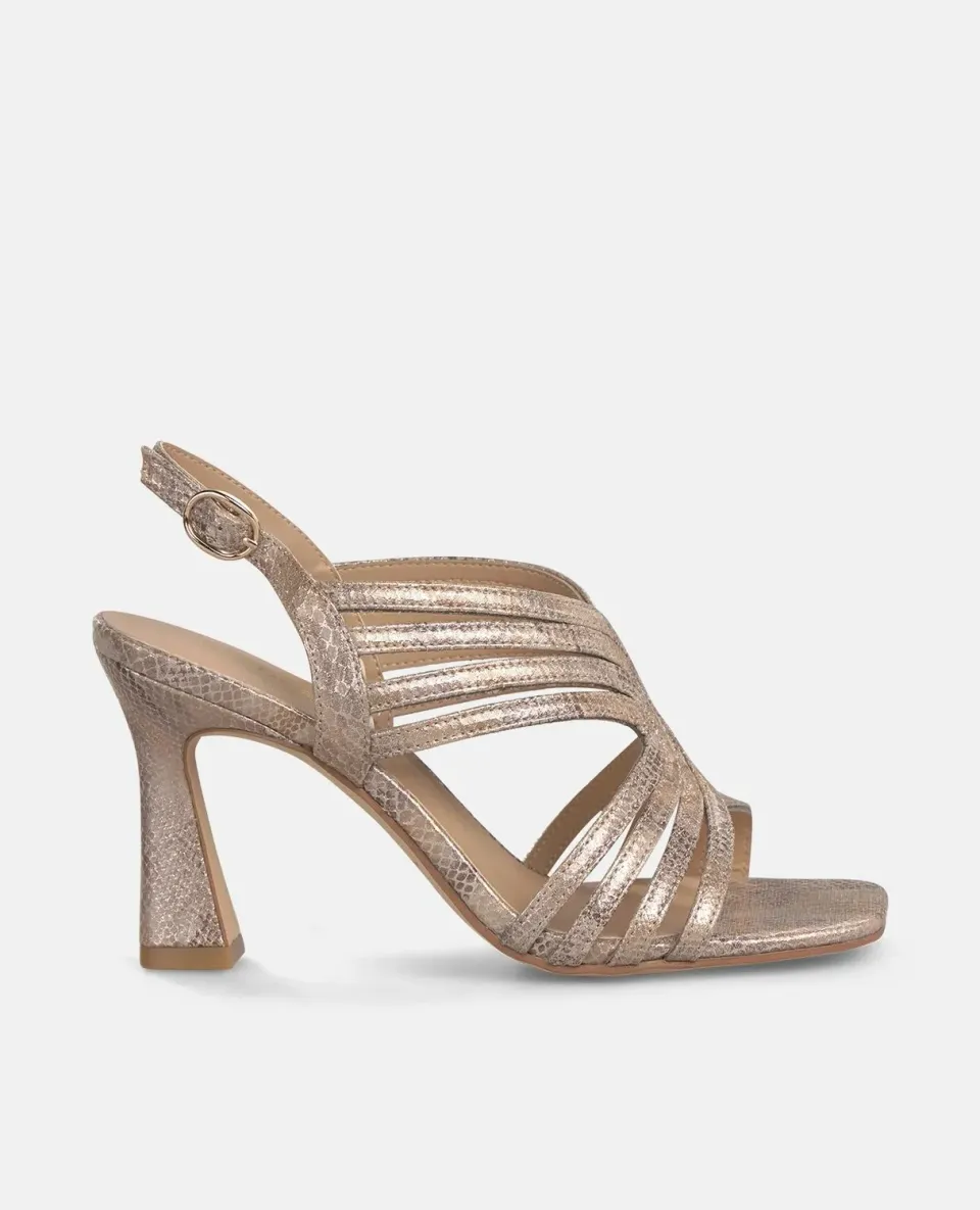 Alma en Pena V2650153 sandales camel talon 8 cm